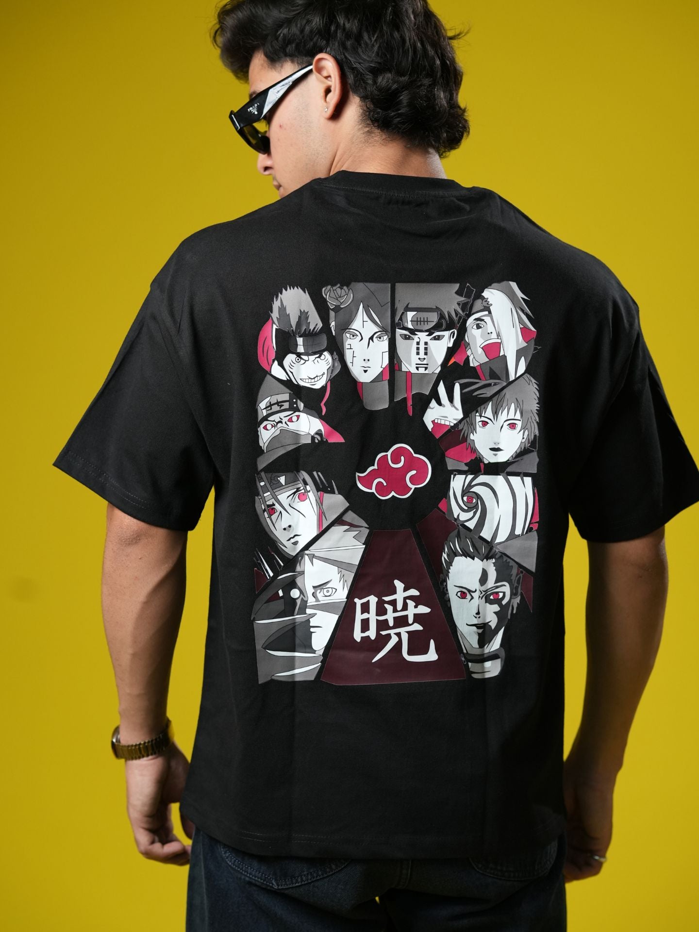 Akatsuki club oversized tshirt - Baggymonk