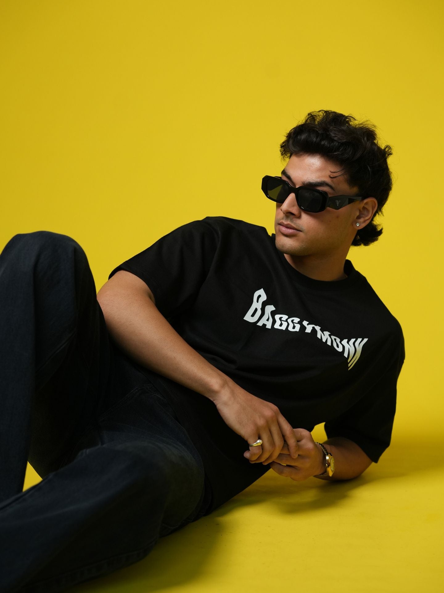 Welcome to the simulation |Typography| Oversized T-shirt - Baggymonk