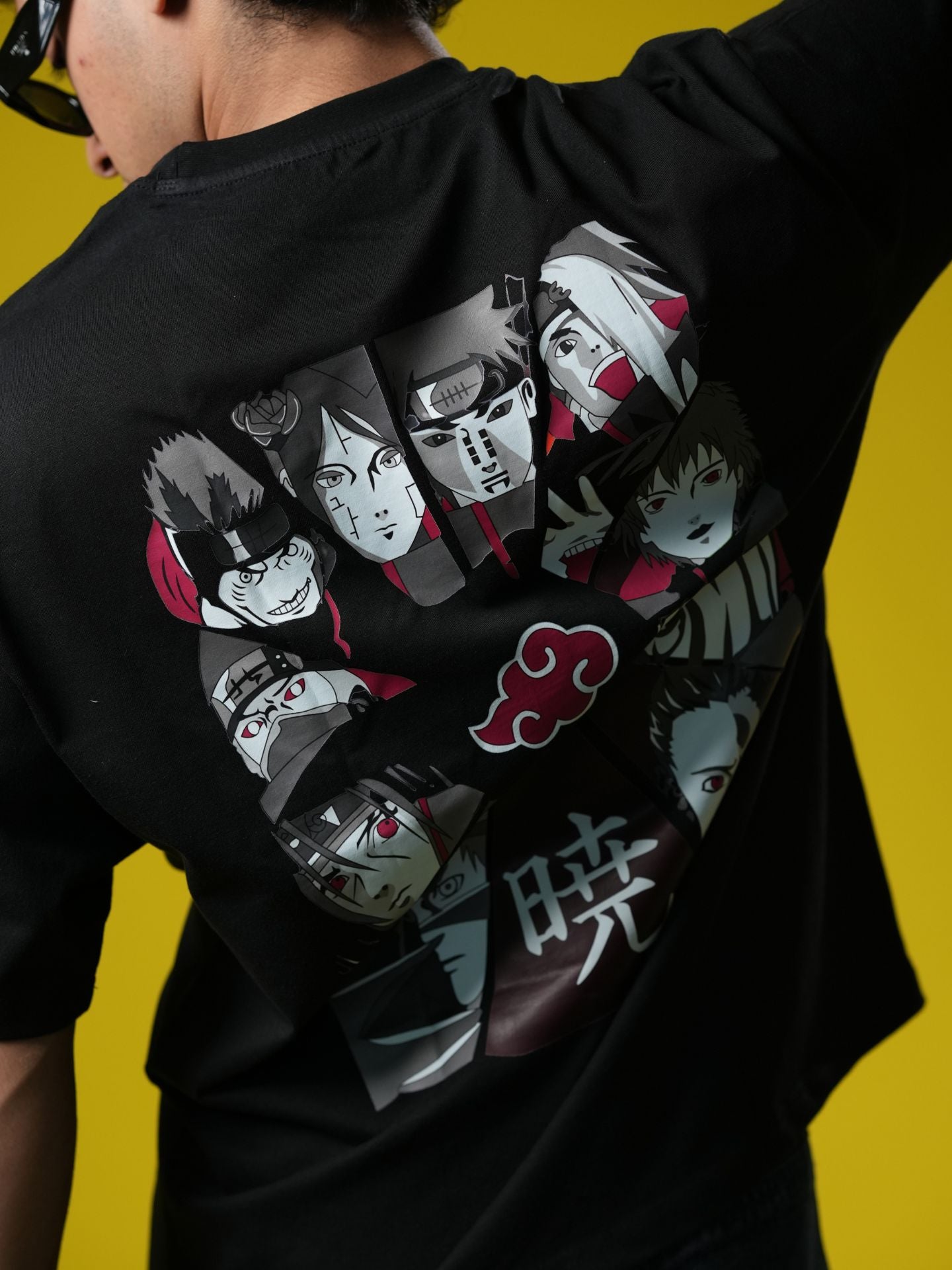 Akatsuki club oversized tshirt - Baggymonk