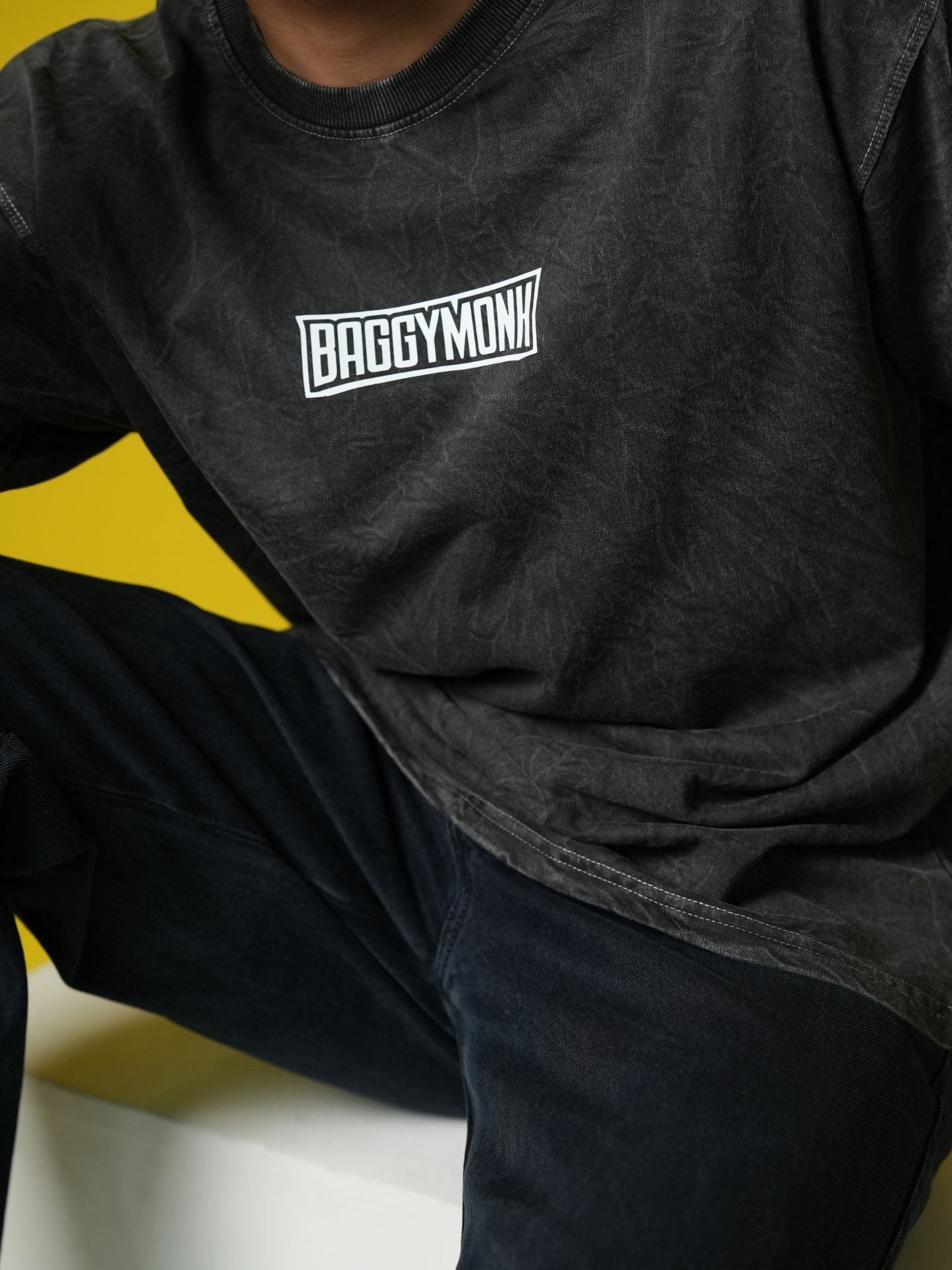 Kyojuro Renugoku Acid Washed Oversized T-shirt - Baggymonk