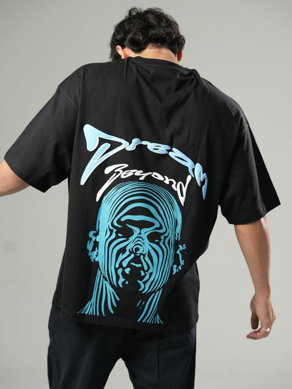 Dream Beyond |screen &puff design| Oversized T-shirt - Baggymonk