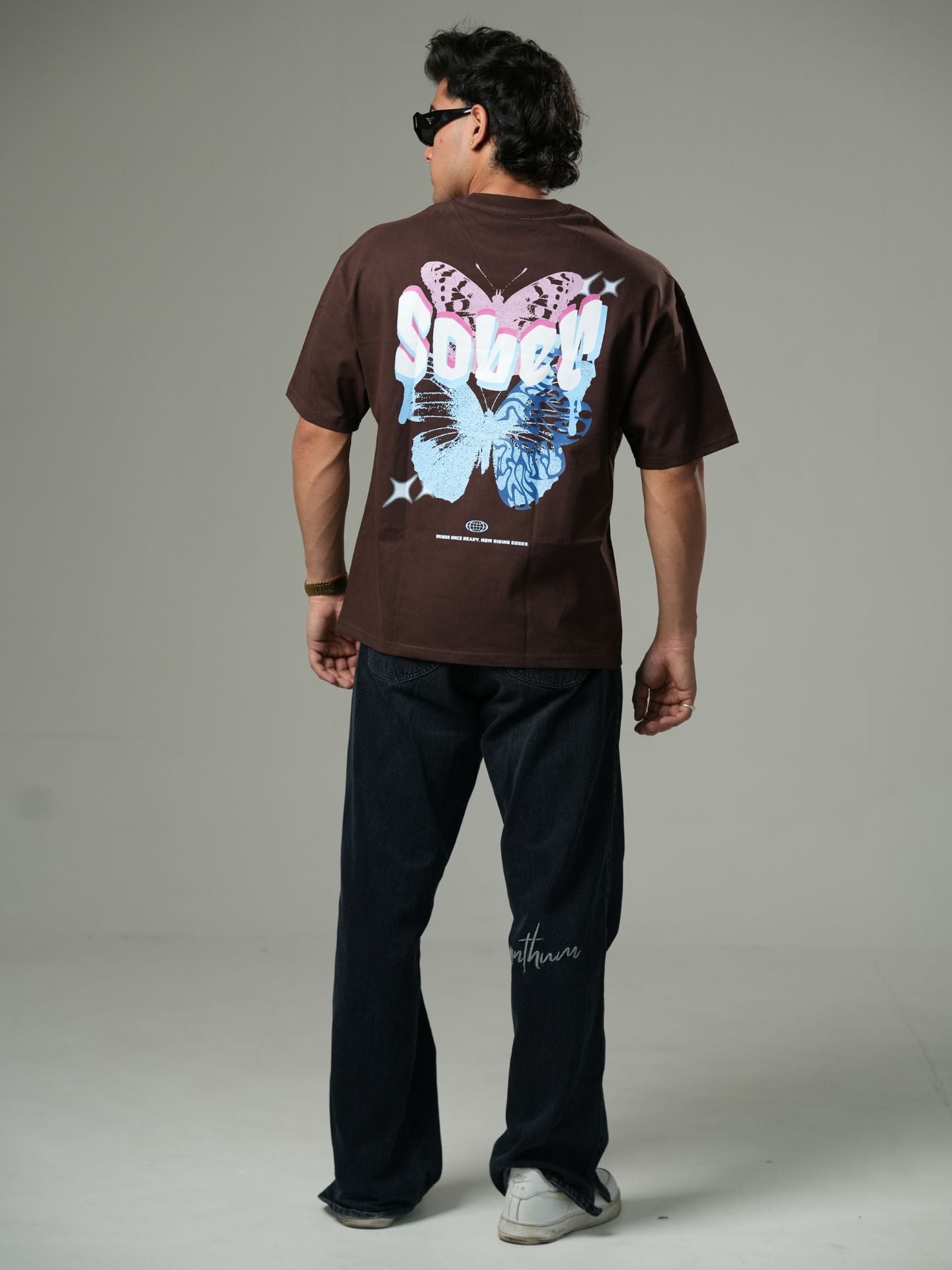 Sober |Typography| Oversized tshirt - Baggymonk