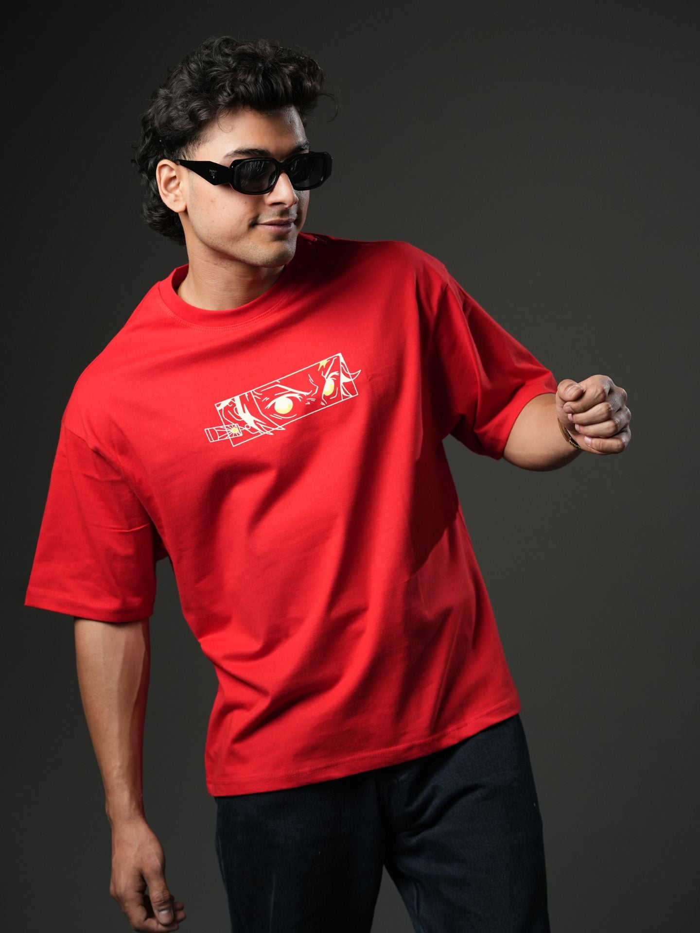 Tanjiro Kamado oversized tshirt - Baggymonk