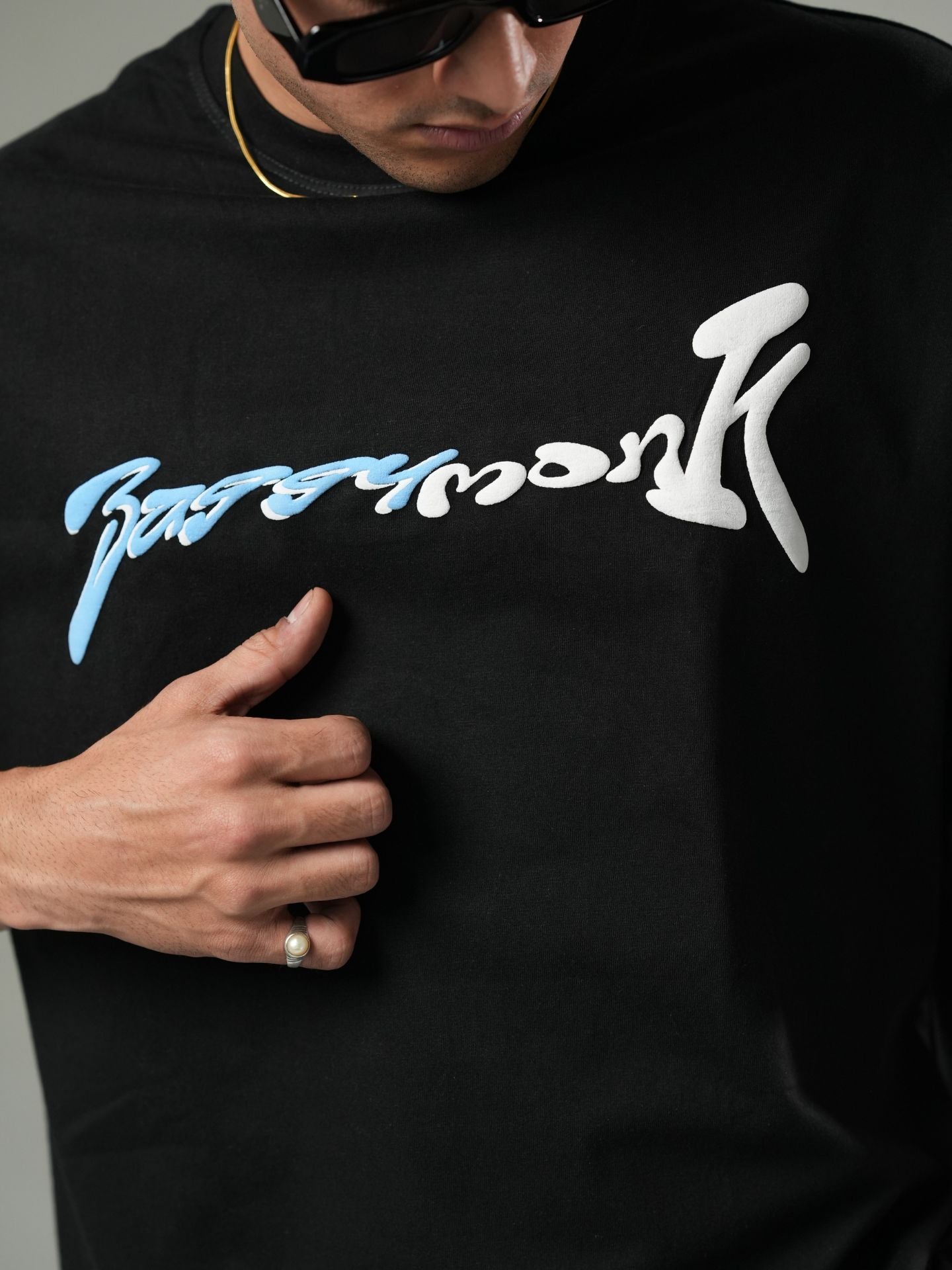 Dream Beyond |screen &puff design| Oversized T-shirt - Baggymonk