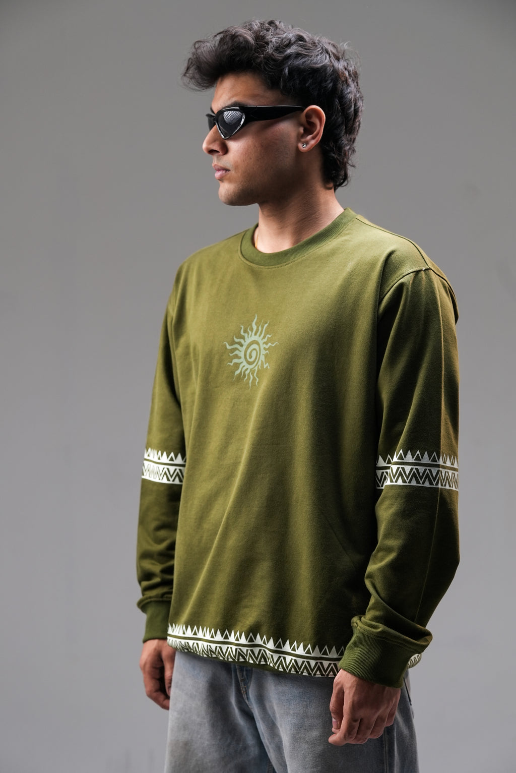 The Circle of Light | Oversized Sweatshirt