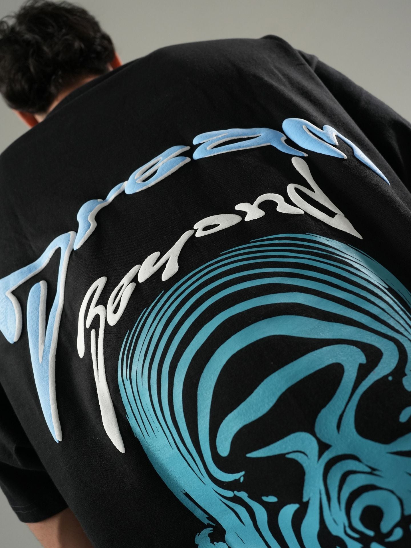 Dream Beyond |screen &puff design| Oversized T-shirt - Baggymonk